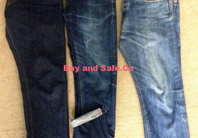 Jeans (Raw Denim) Japanese selvedge