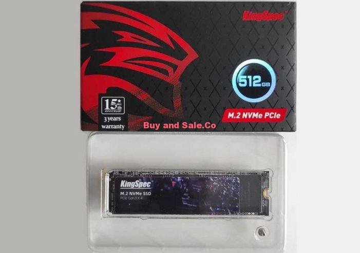 Brandnew Kingspec 512gb M.2 NVMe PCIe ssd
